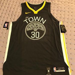 Nike Stephen Curry The Town GSW Jersey + Free Hat